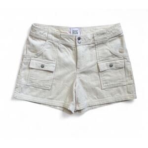 Urban Outfitters BDG Tan Cream Beige Corduroy Cotton Cargo Shorts Women’s Size 4